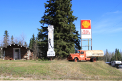 Lum 'n' Abner's lodge, Alaska Highway