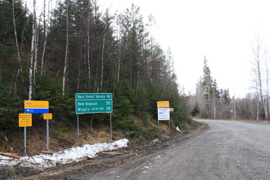 Nass Forest Service Road, BC