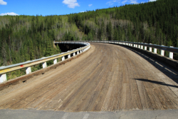 Historic Kiskatinaw Bridge, Alaska Highway