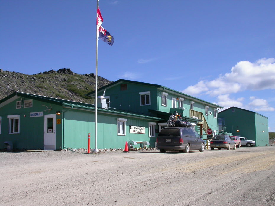 Canada Customs on the Top of the World Highway