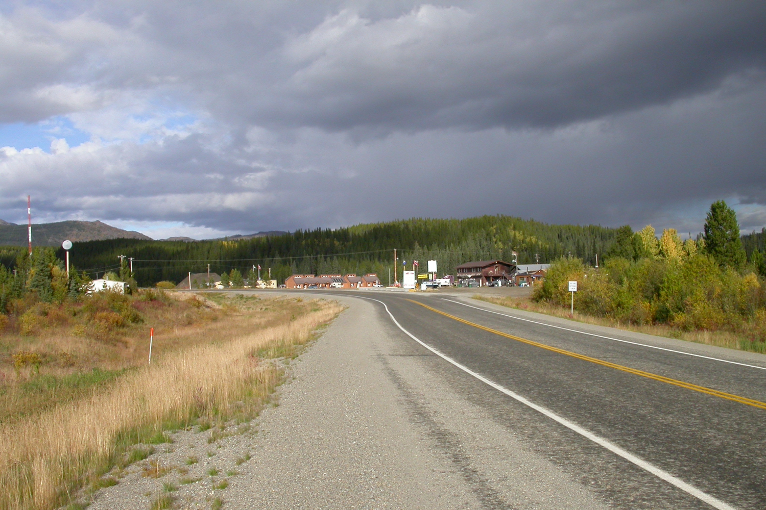 Swift River, Yukon - on the Alaska Highway
