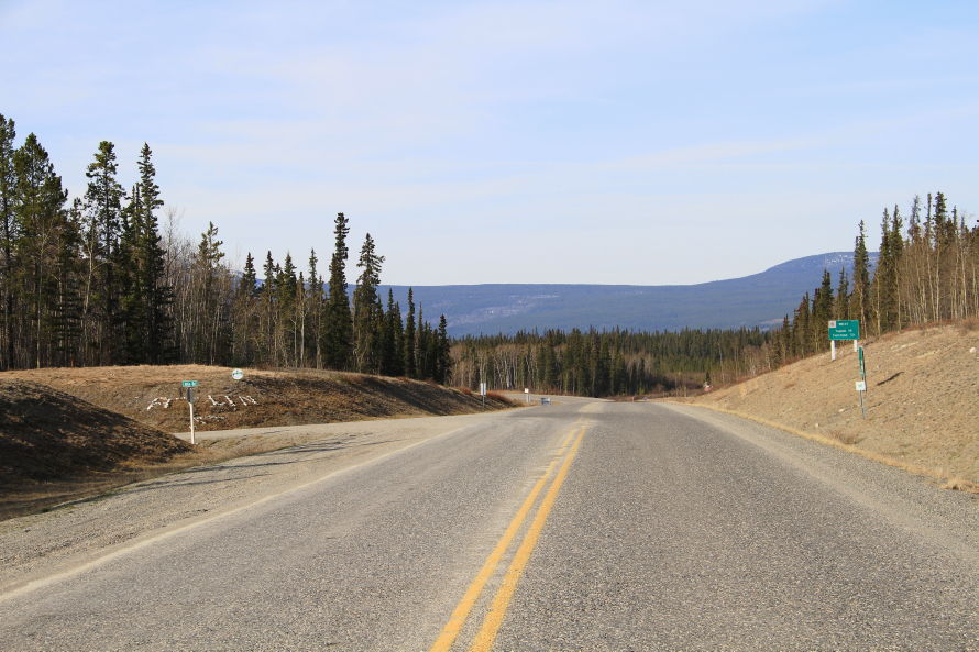 Junction of the Tagish and Atlin Roads, Yukon
