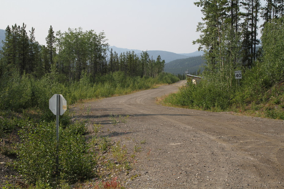  on the Robert Campbell Highway, Yukon