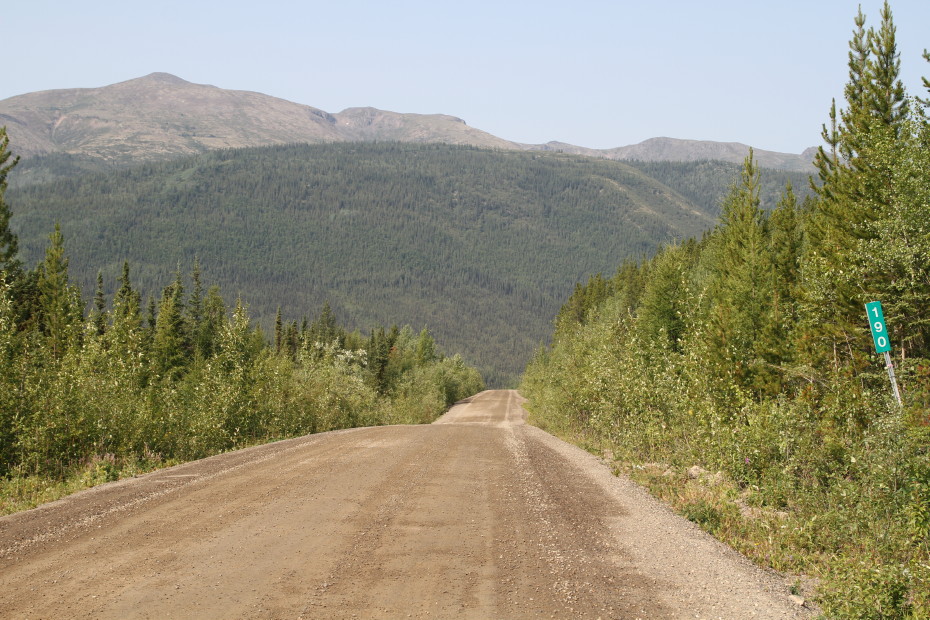  on the Robert Campbell Highway, Yukon