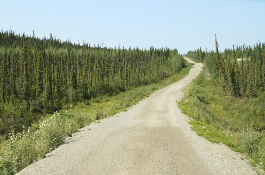  on the Robert Campbell Highway, Yukon