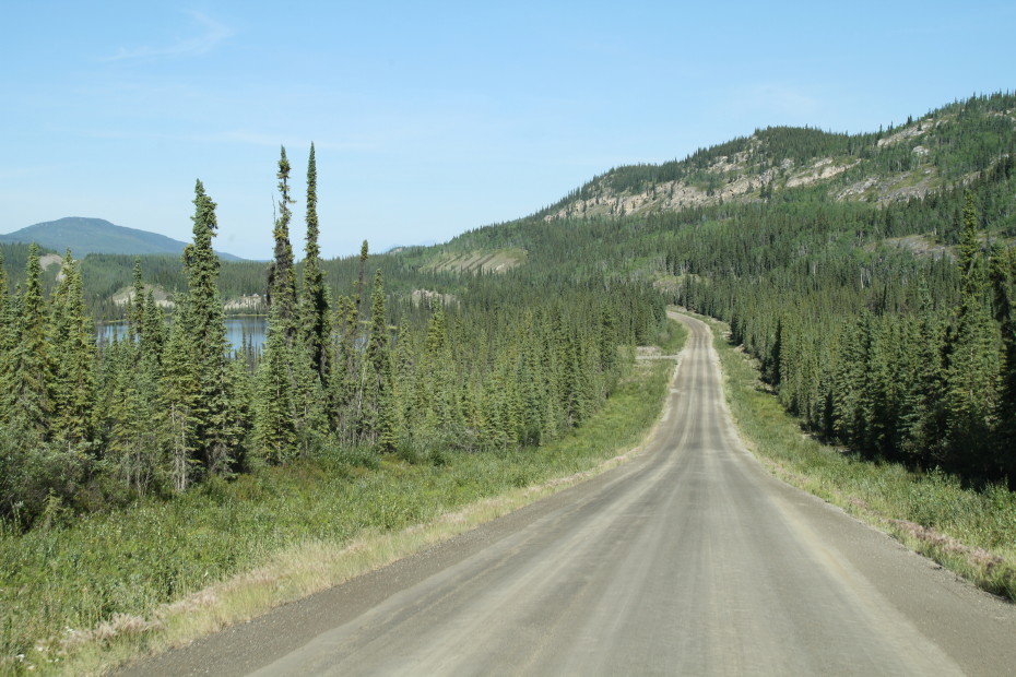  on the Robert Campbell Highway, Yukon