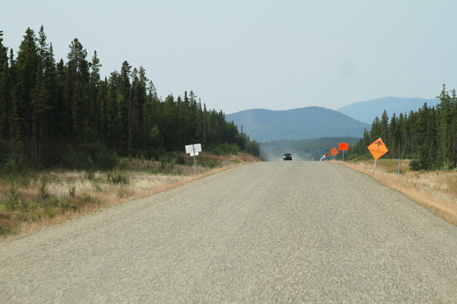  on the Robert Campbell Highway, Yukon