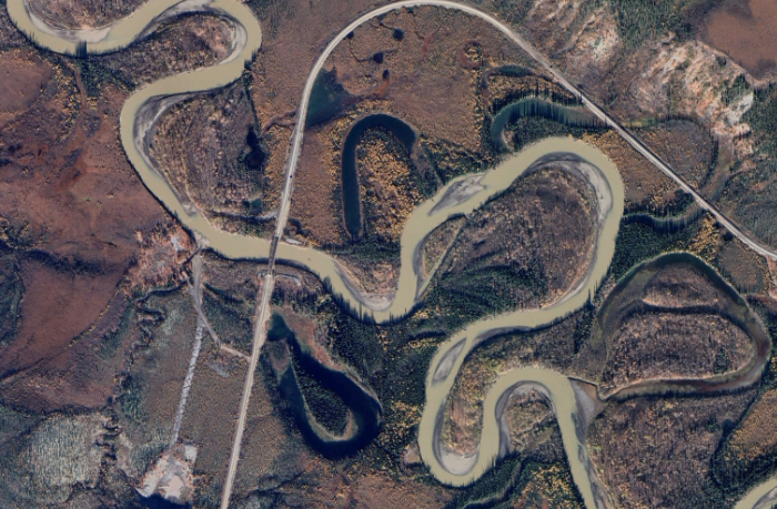 Eagle River Bridge, Dempster Highway, Yukon