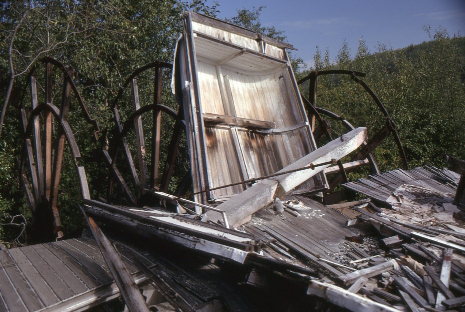 Sternwheeler Graveyard, Dawson City, Yukon