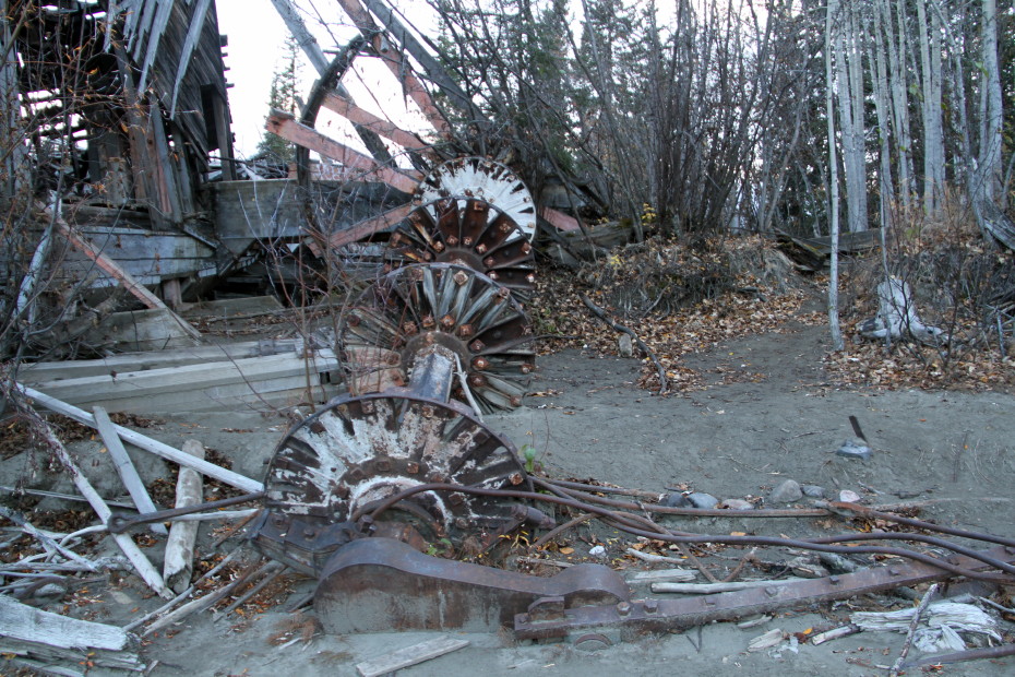 Sternwheeler Graveyard, Dawson City, Yukon