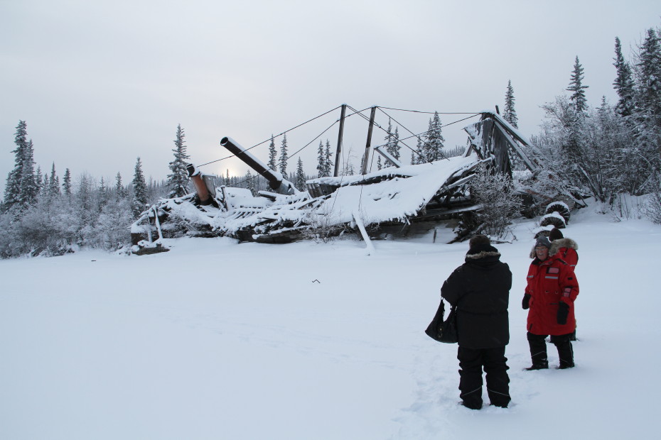 Sternwheeler Graveyard, Dawson City, Yukon
