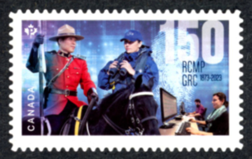 Canada's RCMP 150th Anniversary Postage Stamp