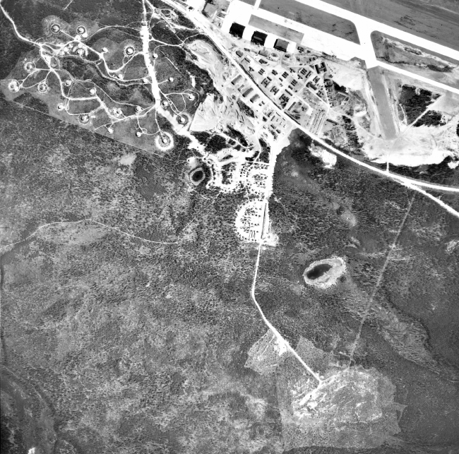 Aerial photo of Hillcrest Area, 1963