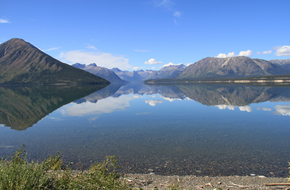 The West Arm of Lake Bennett, Yukon