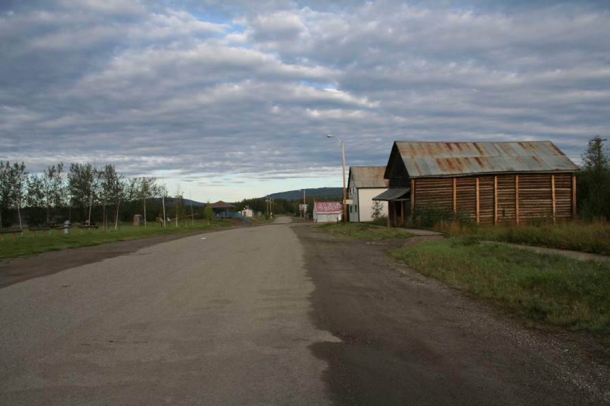 First Avenue in Mayo, Yukon