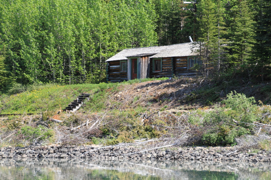 Cabin at Pennington Station, Lake Bennett, BC