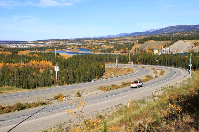 Robert Service Way, Whitehorse, 2012