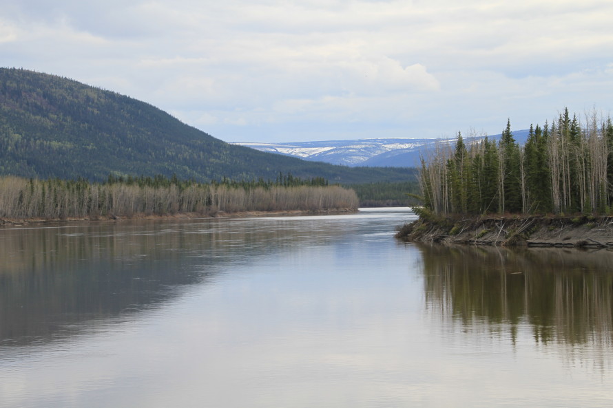 The Stewart River at Mayo, Yukon