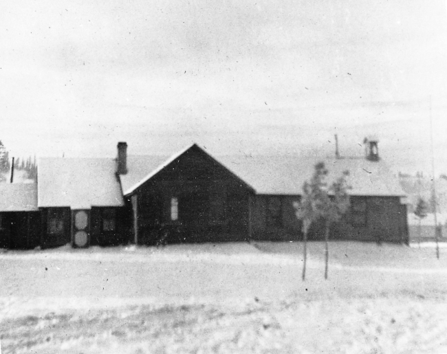 The Anglican church in Whitehorse, Yukon Territory, 1900
