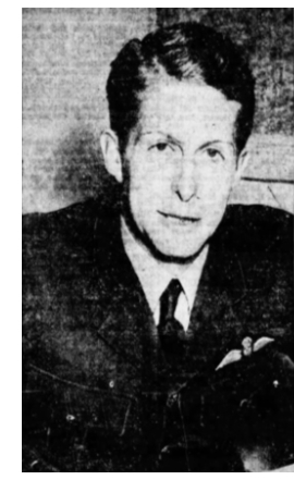 Squadron Leader Lloyd Vernon Chadburn, D.F.C., of Aurora, Ont., who commands squadron of Spitfires.