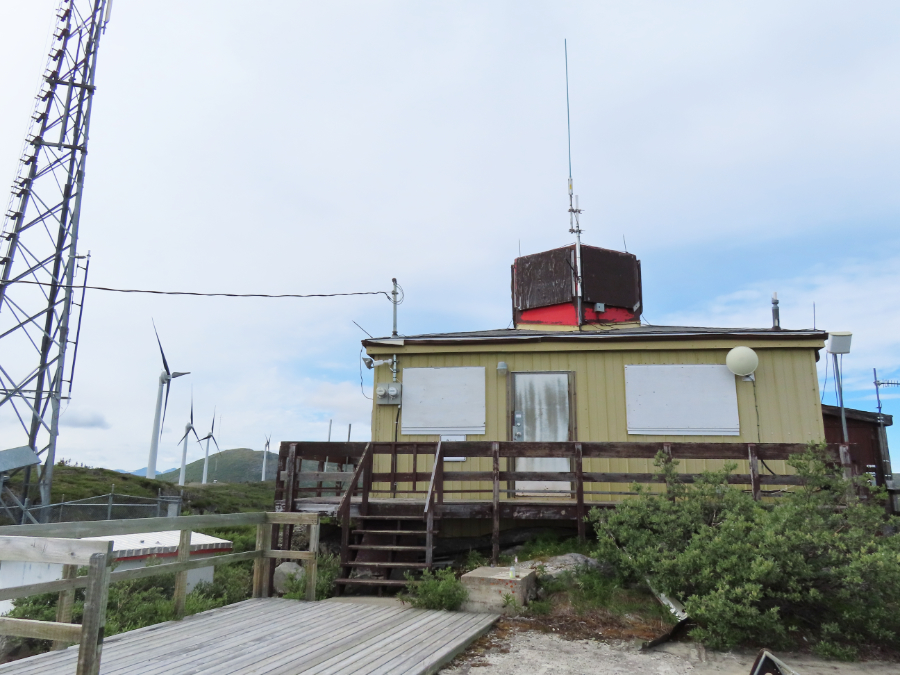 Haeckel Hill Forestry Lookout Tower at Whitehorse, Yukon, July 31, 2026