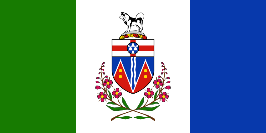The new Yukon Flag, 1968