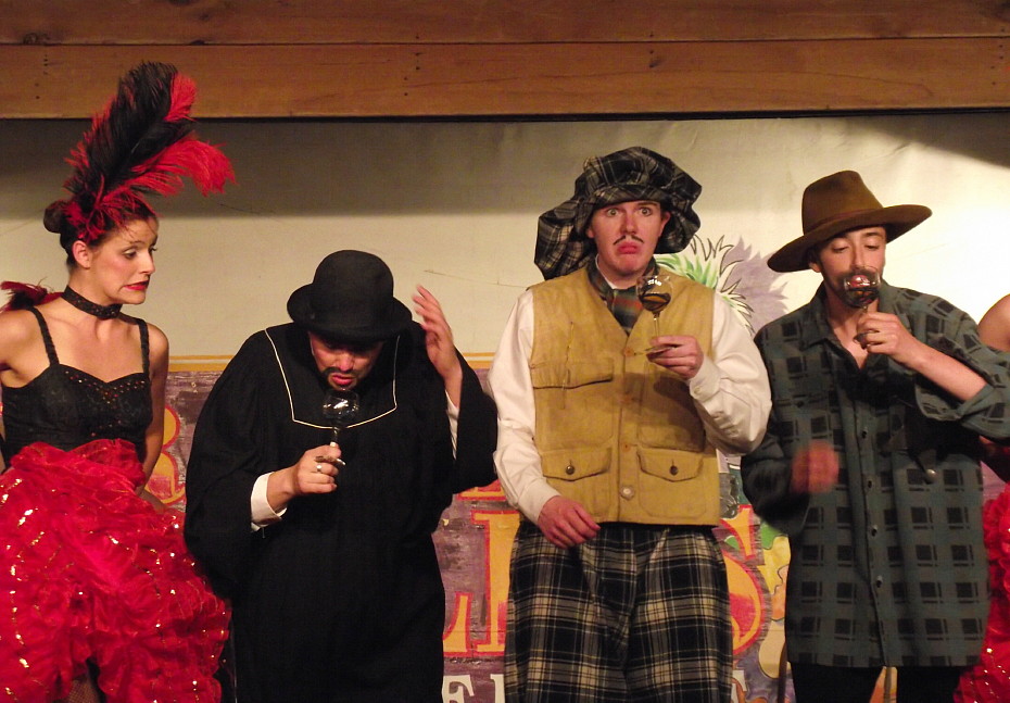 Frantic Follies vaudeville show at Whitehorse, Yukon